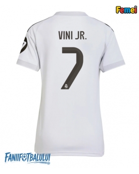 Real Madrid Vinicius Junior #7 Tricou Fotbal Replică 2025-26 Femei Acasa